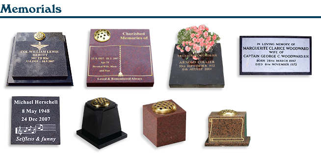 Memorials and Plaques at Craven Arms Memorials